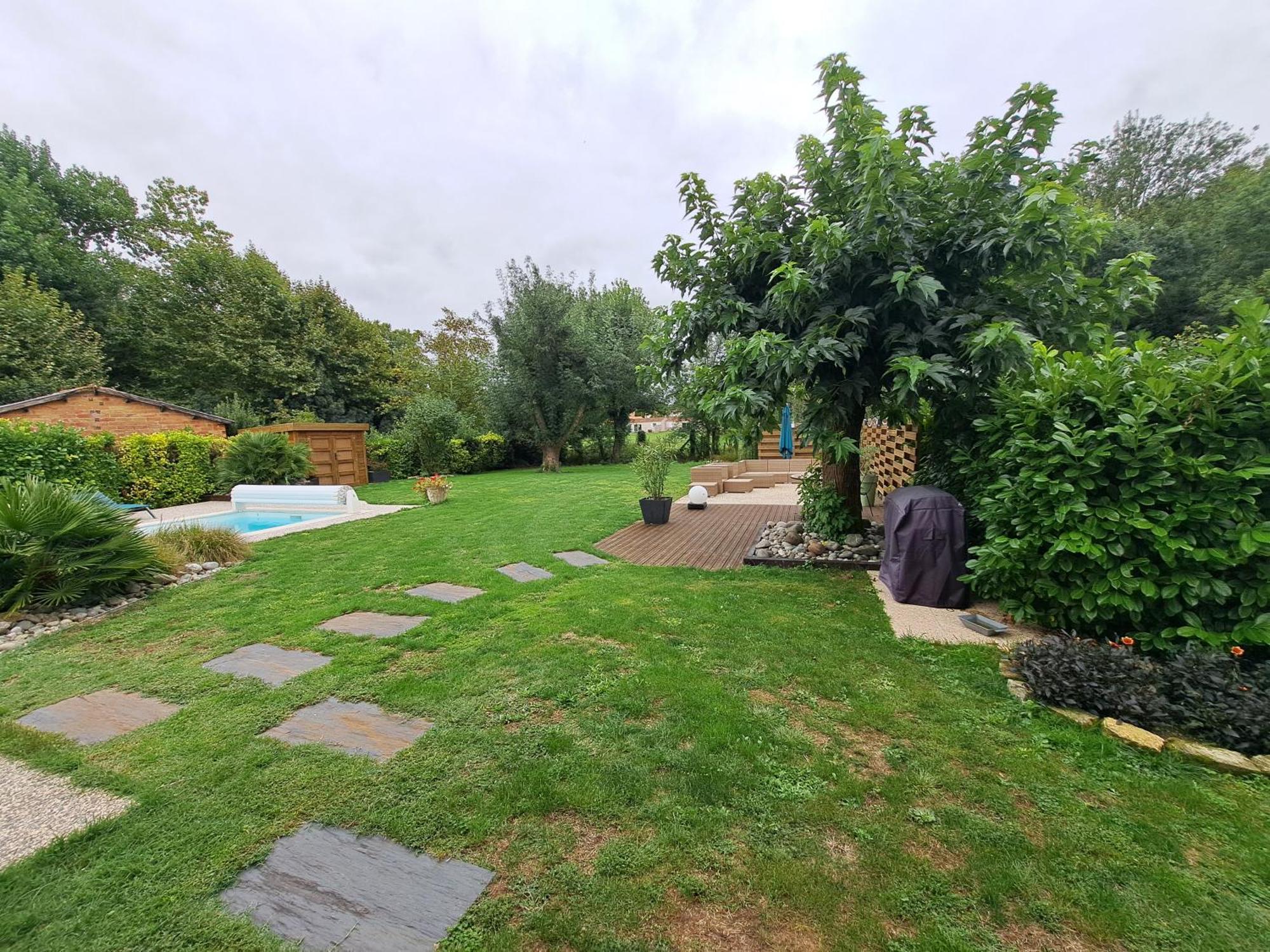 Chambre D Hote La Riviere 45M2 Jardin Et Piscine Aigrefeuille-dʼAunis Kültér fotó